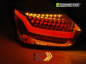 Mobile Preview: Voll LED Lightbar Design Rückleuchten für Ford Focus MK3 15-18 rauch mit dynamischem Blinker